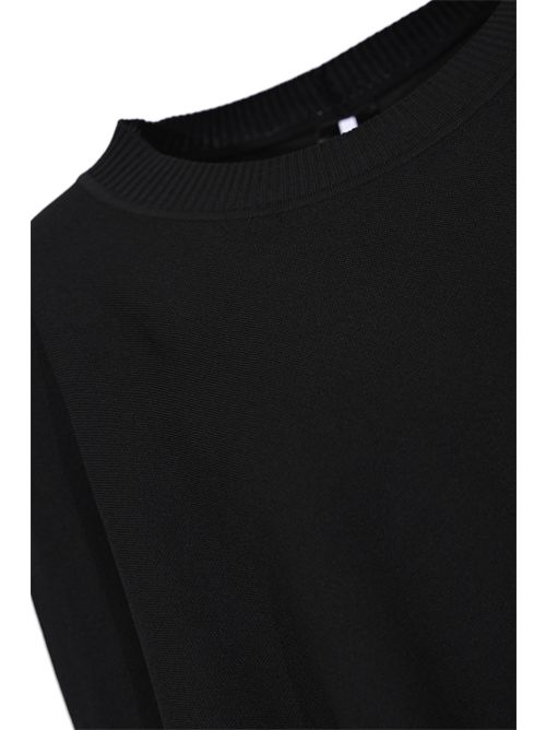 Cappa Lila in maglia di viscosa Nero Liviana Conti | F6SA14Y69-0